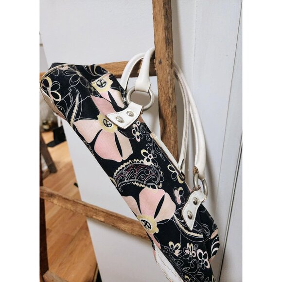 Nine West Vintage Floral Purse Colourful pink Flowers - Picture 6 of 10